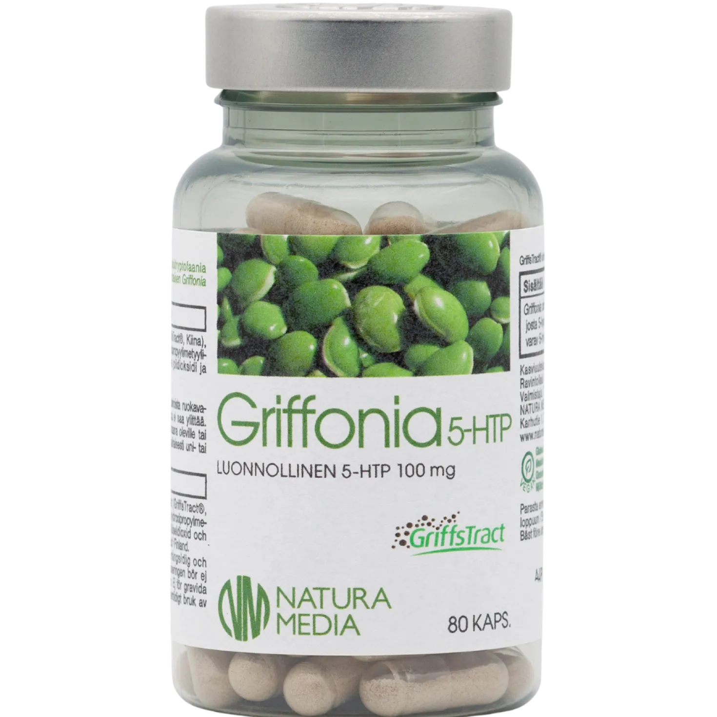 Natura Media Griffonia 5-HTP 80 kaps.