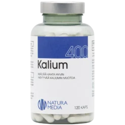 Natura Media Kalium 400 mg 120 kaps.
