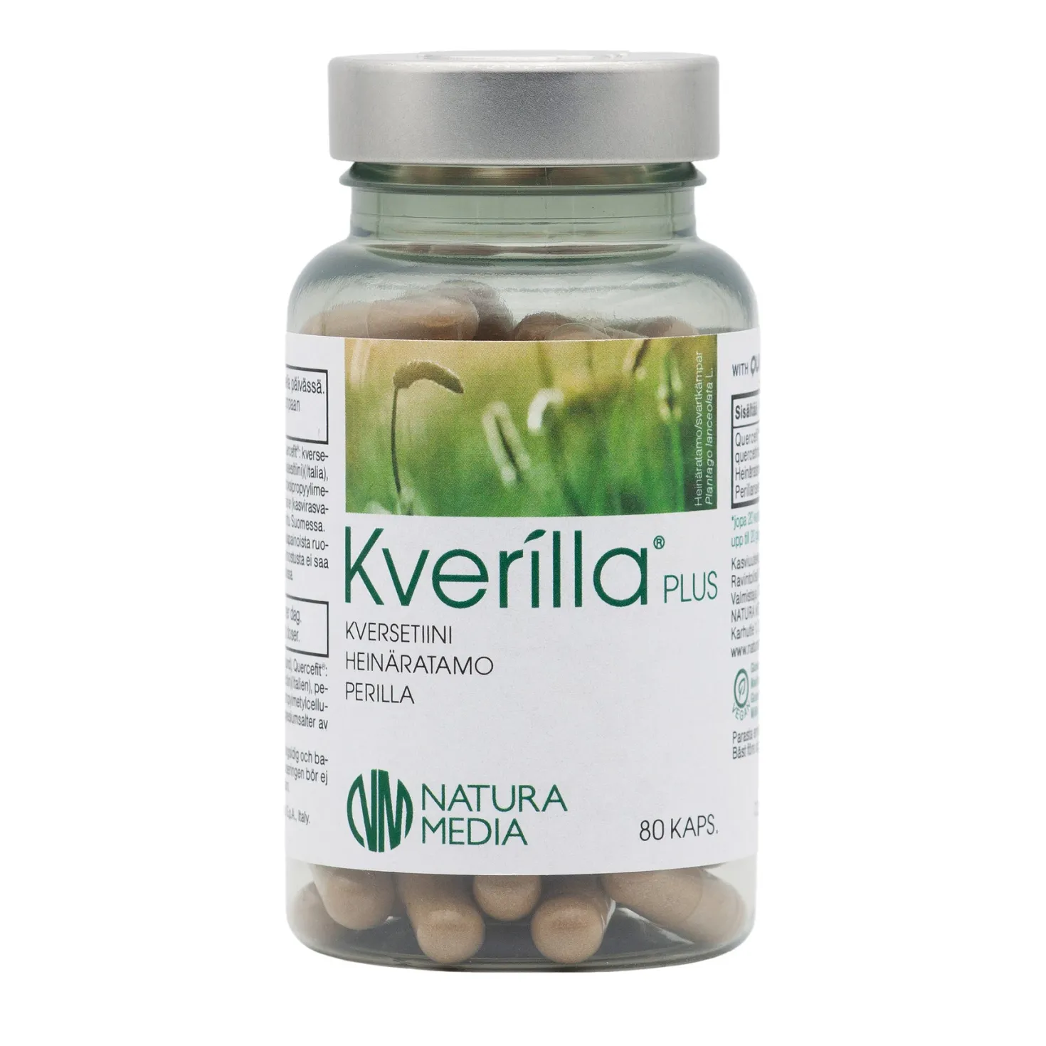 Natura Media Kverilla PLUS 80 kaps.