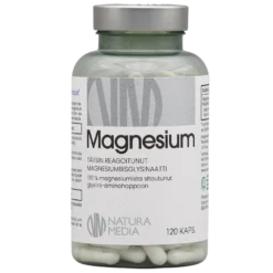 Natura Media Magnesium Bisglysinaatti 120 kaps.