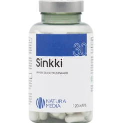 Natura Media Sinkki 30 mg 120 kaps.