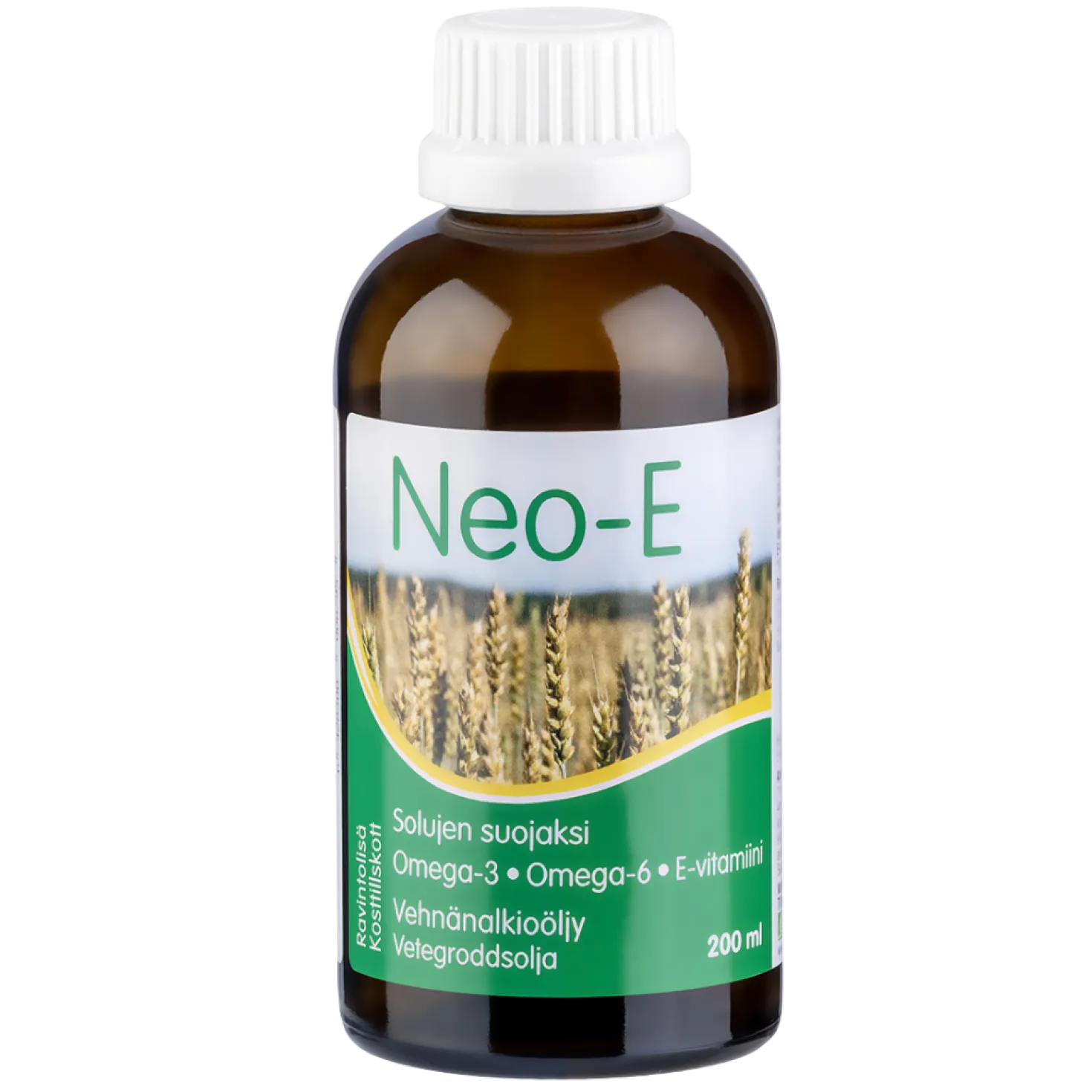 Neo-E Vehnänalkioöljy 200 ml - HUOM Päiväys 02/2027