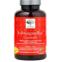 New Nordic Ashwagandha Gummies 60 kpl