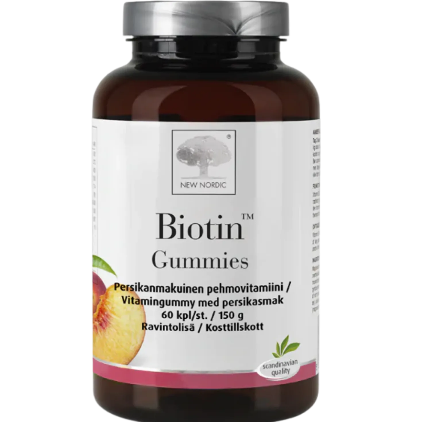 New Nordic Biotin Gummies - Biotiini Pehmopalat 60 kpl