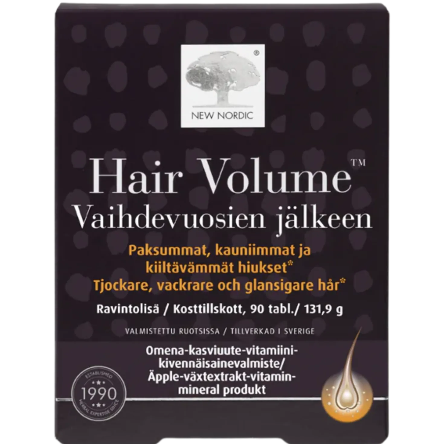 New Nordic Hair Volume - Vaihdevuosien jälkeen 90 tabl.