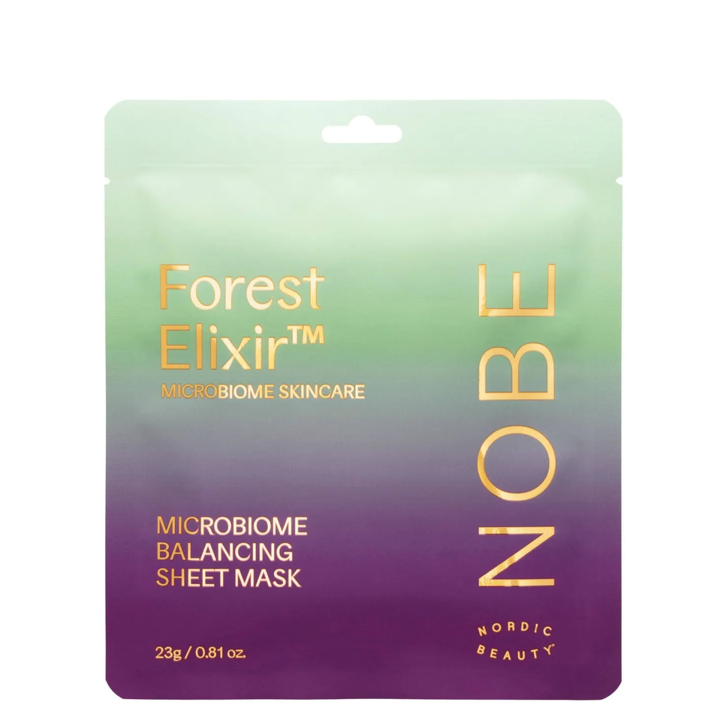 NOBE Forest Elixir Balancing Sheet Mask - Kangasnaamio 1 kpl