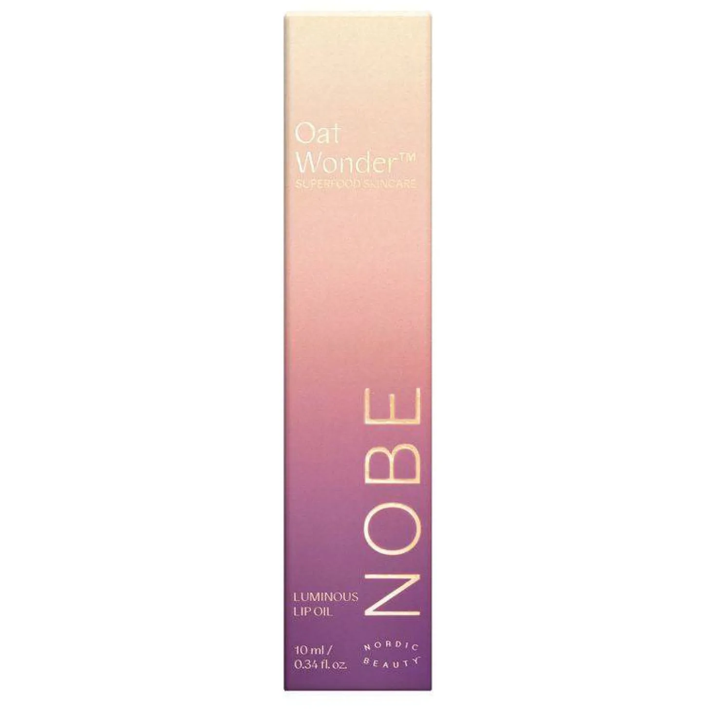 NOBE Oat Wonder Luminous Lip Oil - Huuliöljy 10 ml