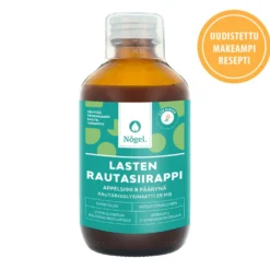 Nogel Rautasiirappi 25 mg/10ml - Appelsiini ja Päärynä 250 ml