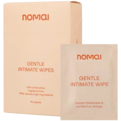 Nomai Gentle Intimate Wipes - Intiimipyyhkeet 10 kpl - erä
