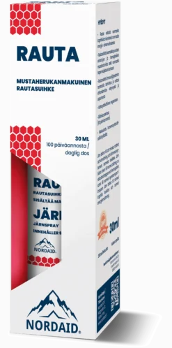 Nordaid Rauta suusuihke 30 ml (Mustaherukanmakuinen)