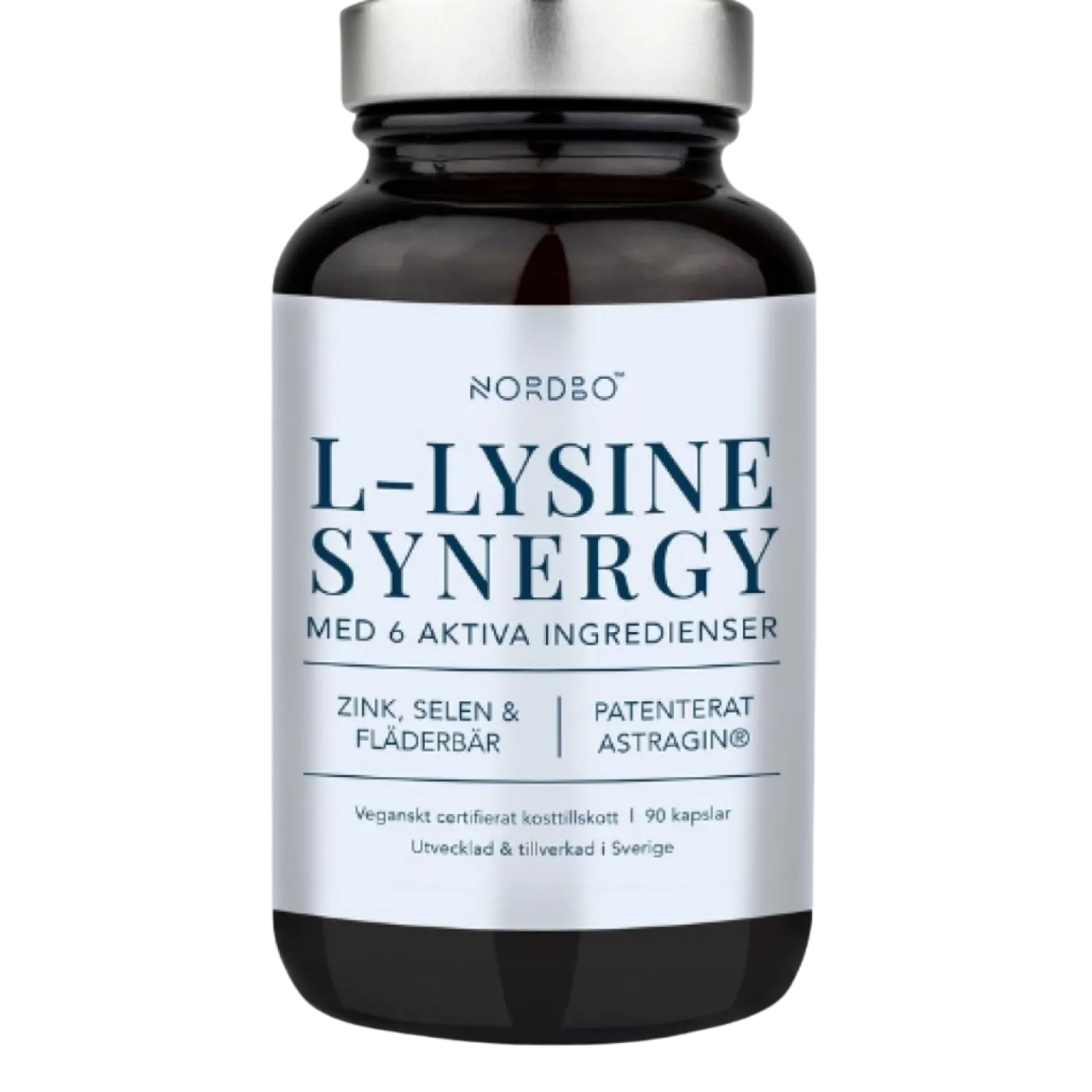 Nordbo L-Lysine Synergy 90 kaps.