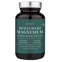 Nordbo Muscle Relief Magnesium 90 kaps.