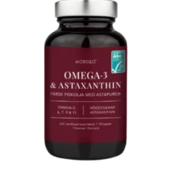 Nordbo Omega-3 & Astaxanthin 90 kaps.