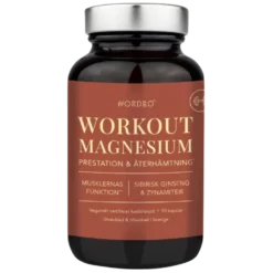 Nordbo Workout Magnesium 90 kaps.