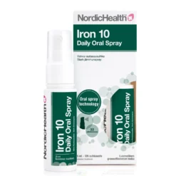 Nordic Health Iron 10 Daily Oral Spray - Vahva Rautasuusuihke 25 ml