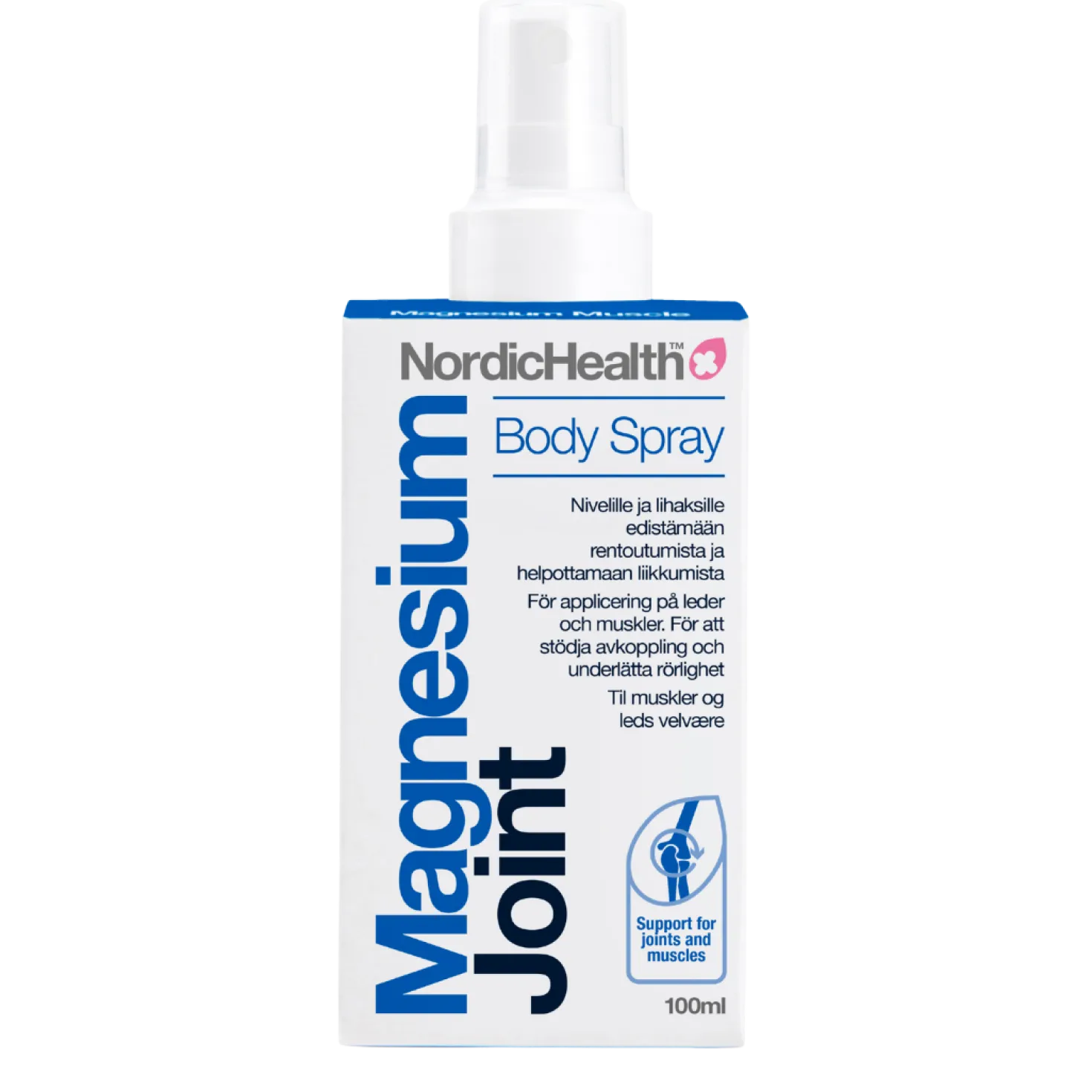 Nordic Health Magnesium Joint - Ihosuihke nivelille 100 ml