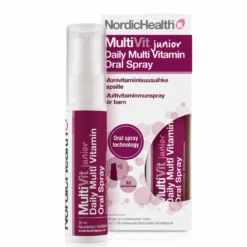 Nordic Health MultiVit Junior Daily Multi Vitamin Oral Spray - Monivitamiinisuusuihke lapsille 25 ml