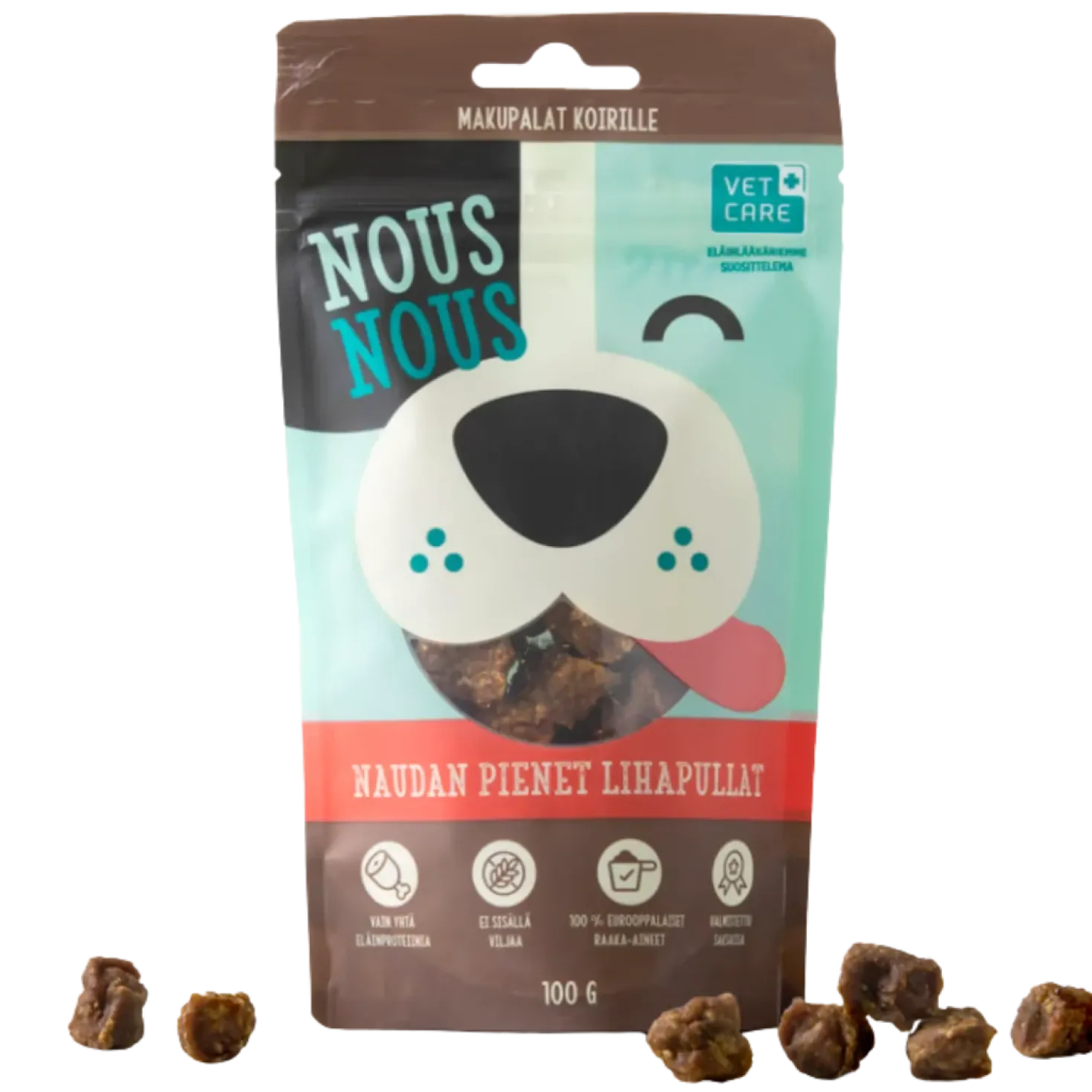 NousNous Naudan Pienet Lihapullat 100 g