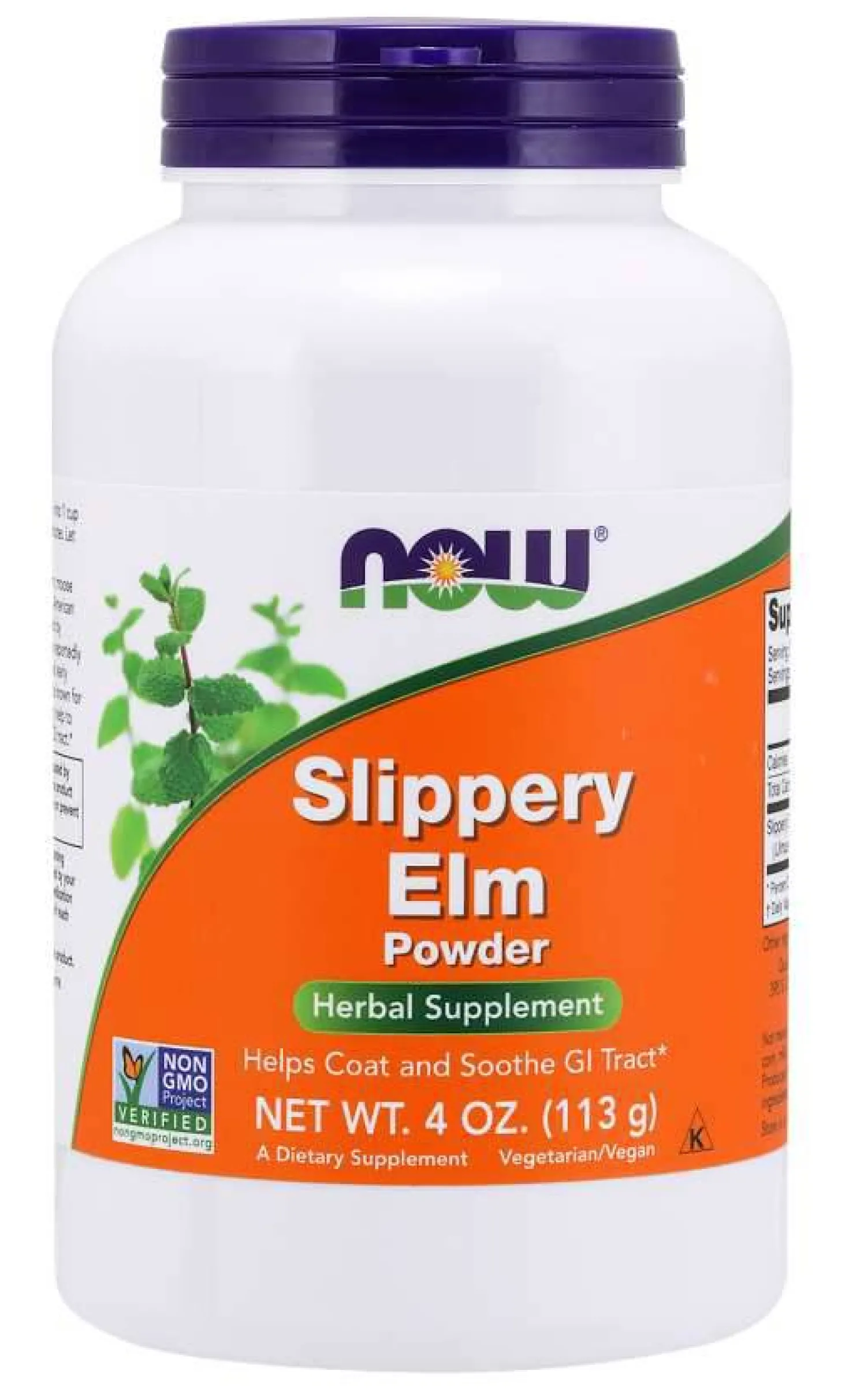Now Foods Slippery Elm Powder 113 g - Punajalavan kuorijauhe