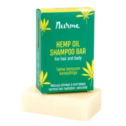 Nurme Hemp Oil Shampoo Bar - Hamppu Palashampoo 100 g