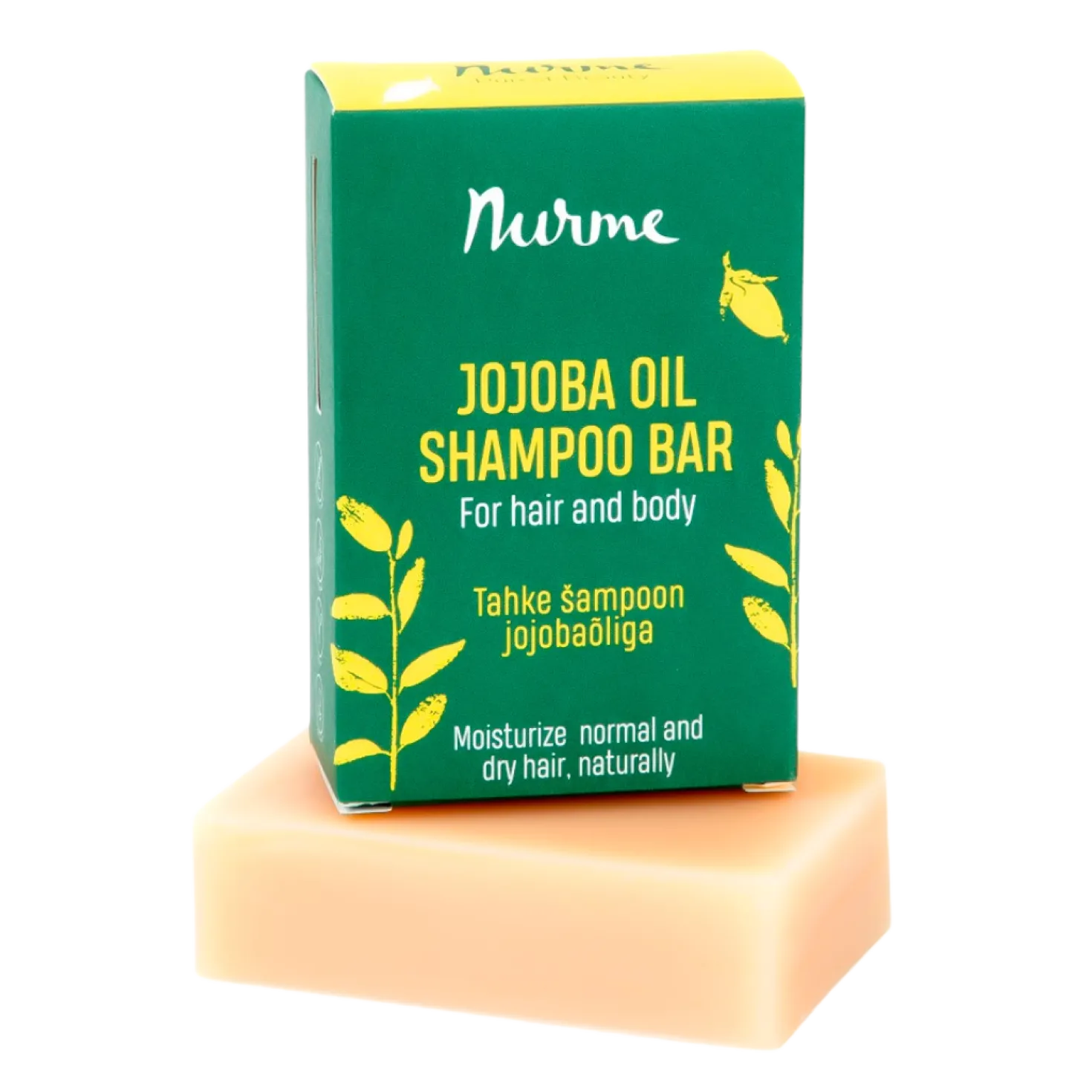 Nurme Jojoba Oil Shampoo Bar - Jojobaöljy Palashampoo 100 g