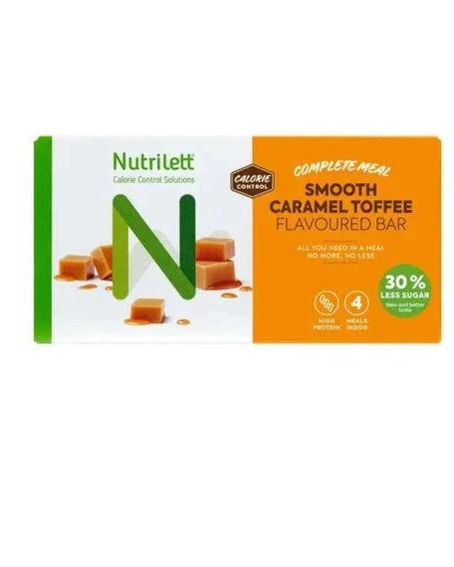 Nutrilett Smooth Caramel Toffee Bar - Karamelli patukka 4 kpl