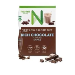 Nutrilett VLCD Rich Chocolate Shake - Suklaanmakuinen pirtelö 10 annospussia