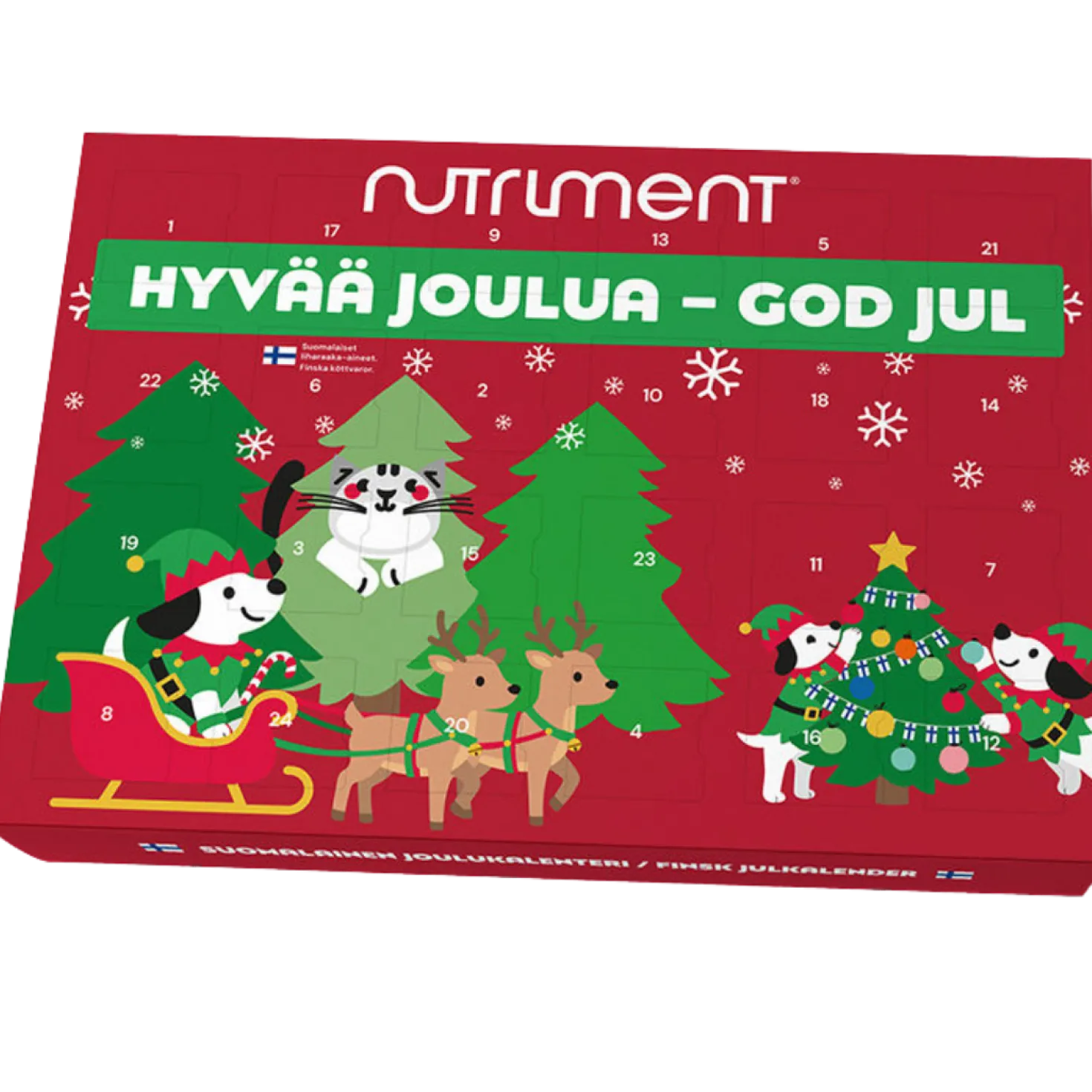 Nutriment Joulukalenteri koiralle 160 g