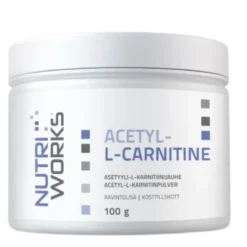 Nutri Works Acetyl-L-Carnitine - Asetyyli-L-karnitiinijauhe 100 g