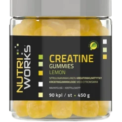 Nutri Works Creatine Gummies Lemon 90 kpl