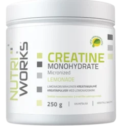 Nutri Works Creatine Monohydrate - Kreatiinijauhe Lemonade 250 g