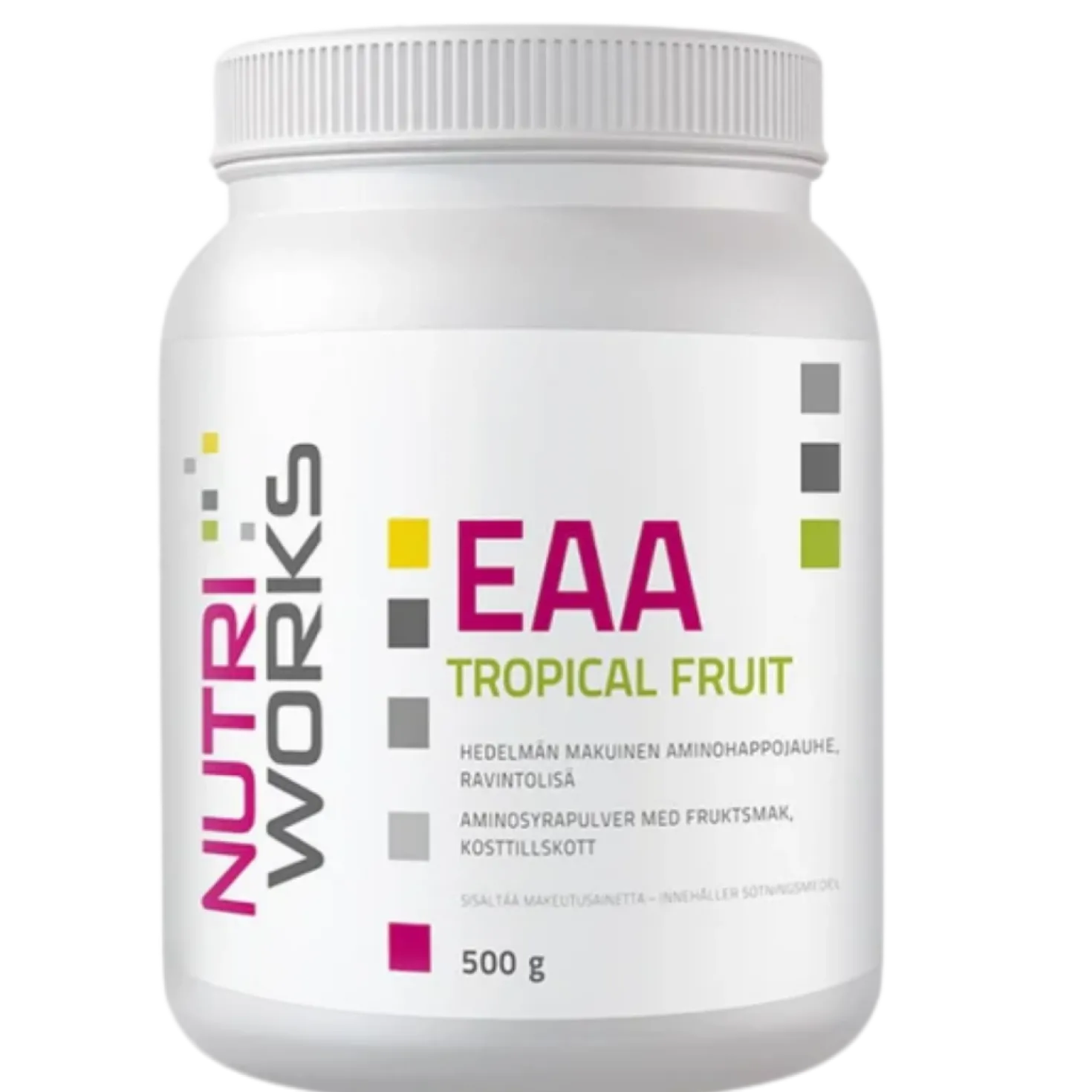 Nutri Works EAA Tropical Fruit - Aminohappojauhe 500 g