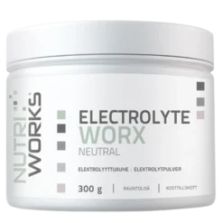 Nutri Works Electrolyte Worx - Elektrolyyttijauhe Maustamaton 300 g
