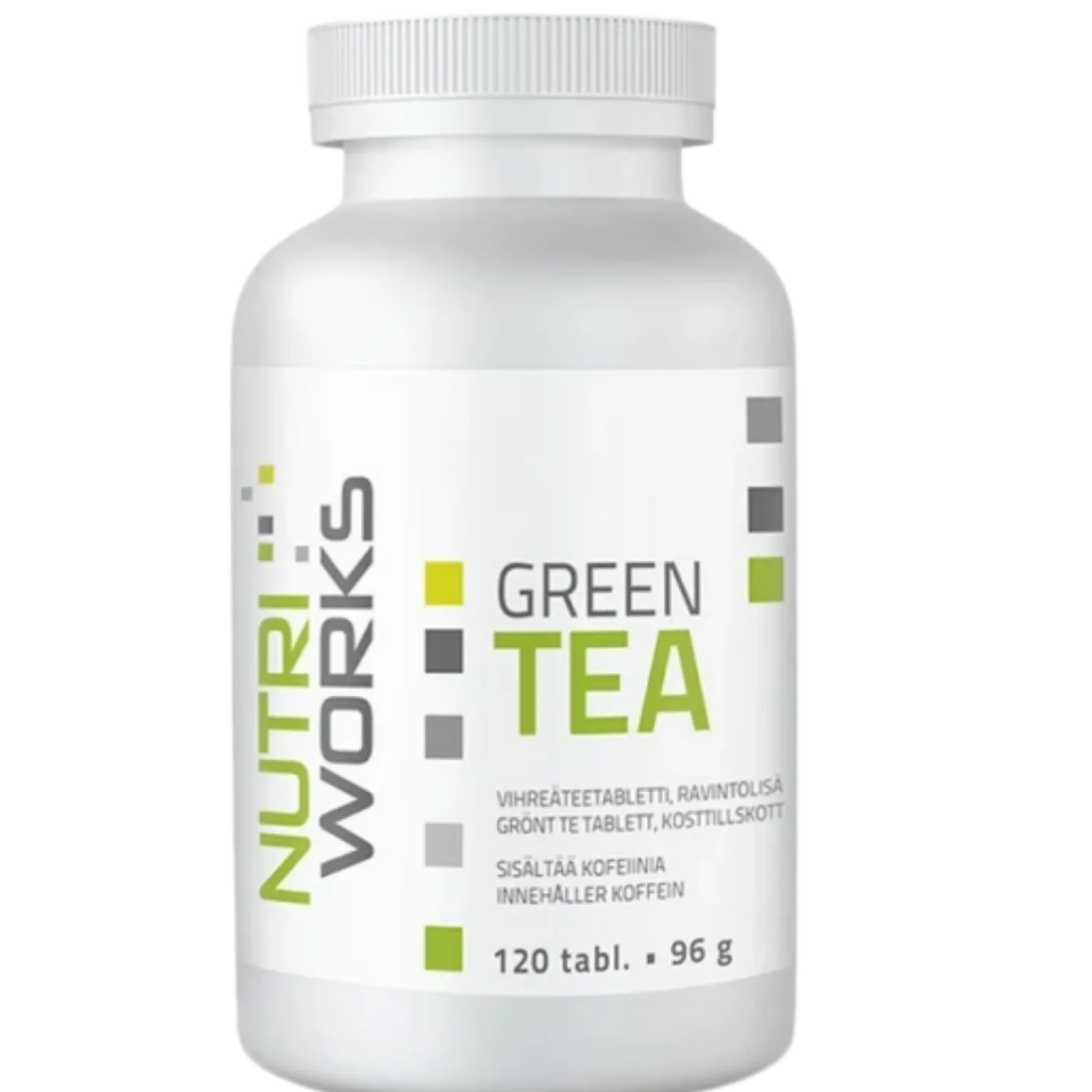 Nutri Works Green Tea Vihreäteetabletti 120 tabl.