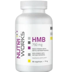 Nutri Works HMB 750 mg - Beeta-hydroksi - beeta - metyyliburaattikapseli 90 kaps.
