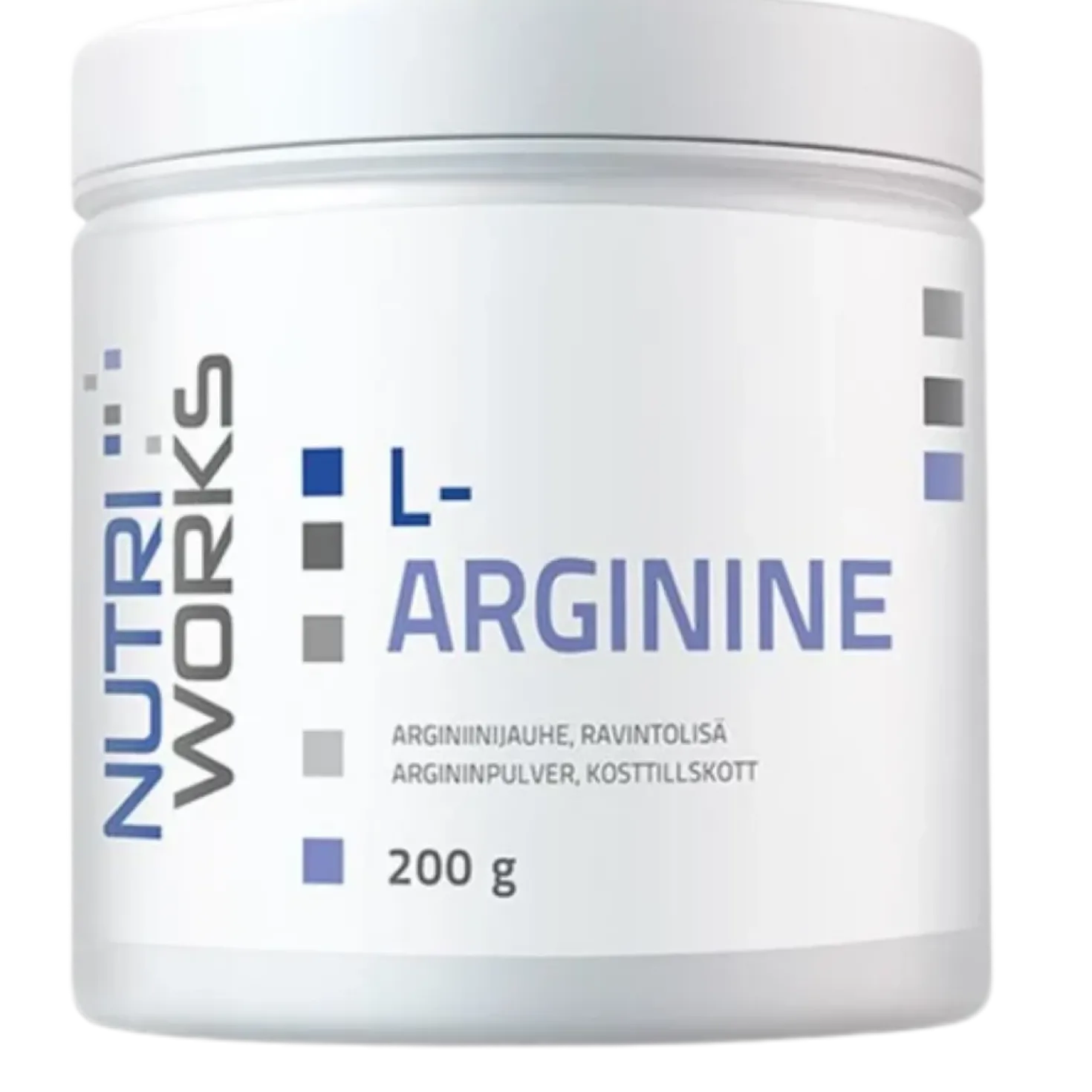 Nutri Works L-Arginine - Arginiinijauhe 200g