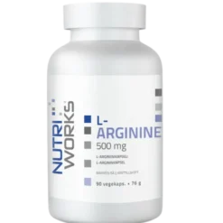Nutri Works L-Arginine - L-arginiinikapseli 500 mg 90 kaps.