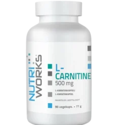 Nutri Works L-Carnitine 500 mg - L-Karnitiini 90 kaps.