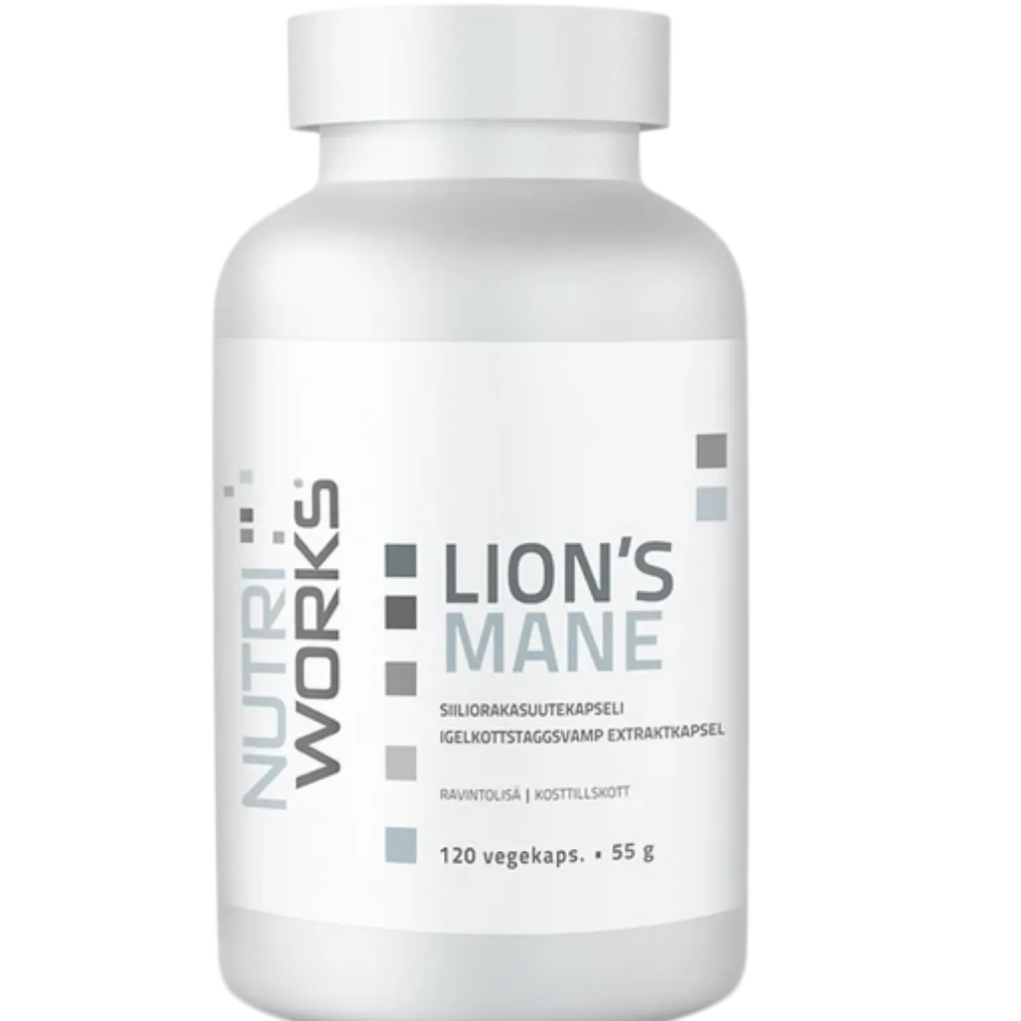 Nutri Works Lion's Mane 120 kaps.