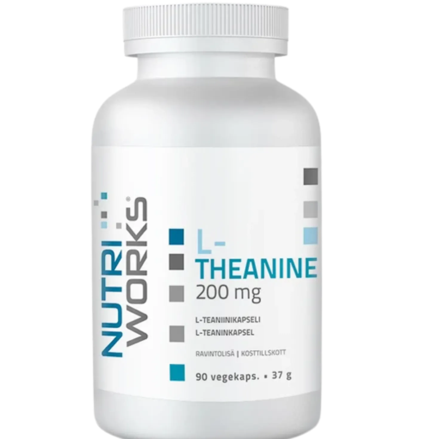 Nutri Works L-Theanine 200 mg 90 kaps.