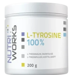 Nutri Works L-Tyrosine 100% - L-tyrosiinijauhe 200 g