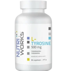Nutri Works L-Tyrosine 500 mg - L-tyrosiinikapseli 90 kaps.