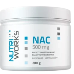 Nutri Works NAC 500 mg - N-Asetyylikysteiinijauhe 200 g