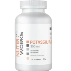 Nutri Works Potassium 300 mg - Kaliumkapseli 120 kaps.
