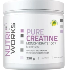 Nutri Works Pure Creatine Monohydrate - Kreatiinijauhe 250 g