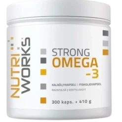 Nutri Works Strong Omega-3 - Kalaöljykapseli 300 kaps.