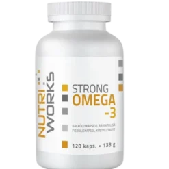 Nutri Works Strong Omega-3 - Kalaöljykapseli 120 kaps.