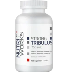 Nutri Works Strong Tribulus 750 mg 120 vegekaps.