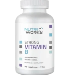 Nutri Works Strong Vitamin B - B-vitamiini 90 kaps.