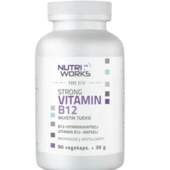 Nutri Works Strong Vitamin B12 - Vahva B12-vitamiinikapseli 90 kaps.